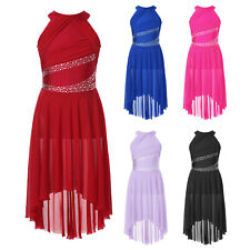 Kids Girls Rhinestone Leotard