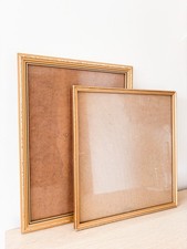 Vintage Gold Wood Picture