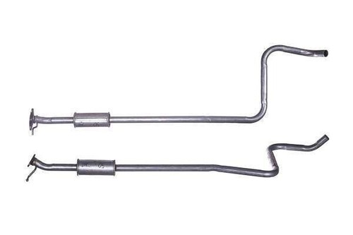 Exhaust middle silencer fits - middle,