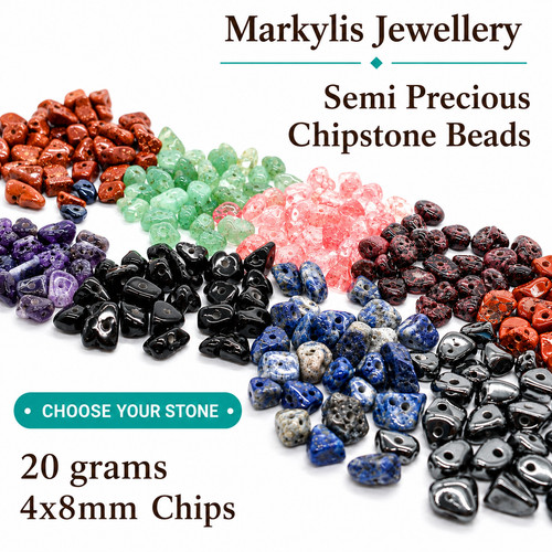 Gemstone beads semi precious - semi,