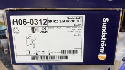 Sundstrom 520 respirator - sr,