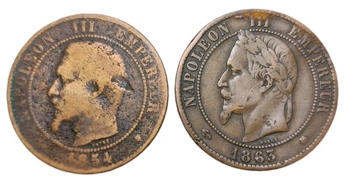 France centimes 1854 1863 - 1854, &