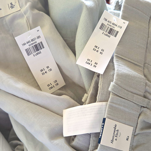 Abercrombie fitch linen xl - &,