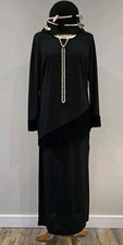 St Michael Vintage 1920s 1930s Downton Peaky Blinders Style Dress UK 12 