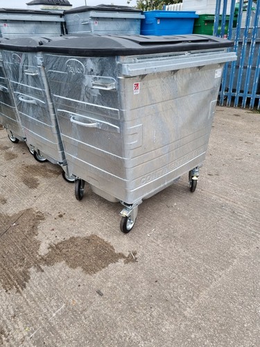 1100 litre metal wheelie - 1100,