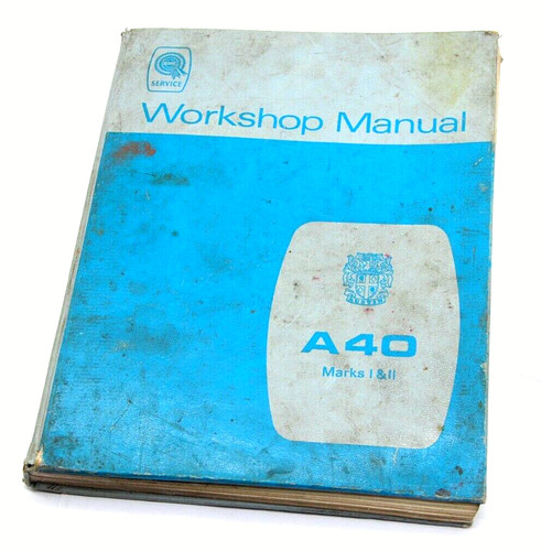 Workshop owners service manual - workshop,