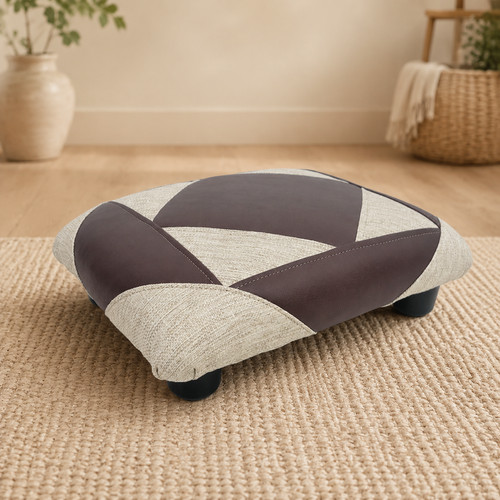 Handmade low footstool - handmade,