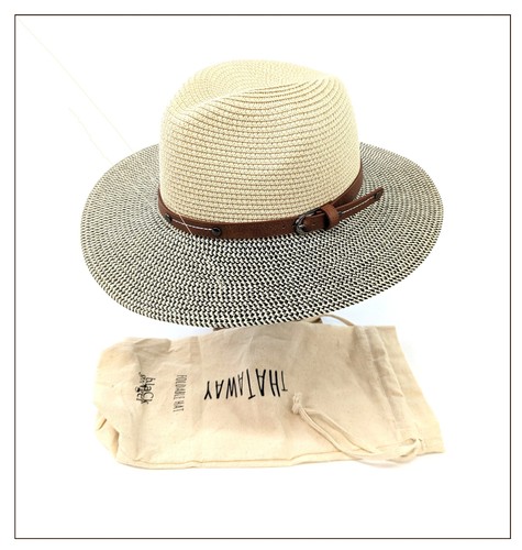 Panama mottled summer hat - mottled,