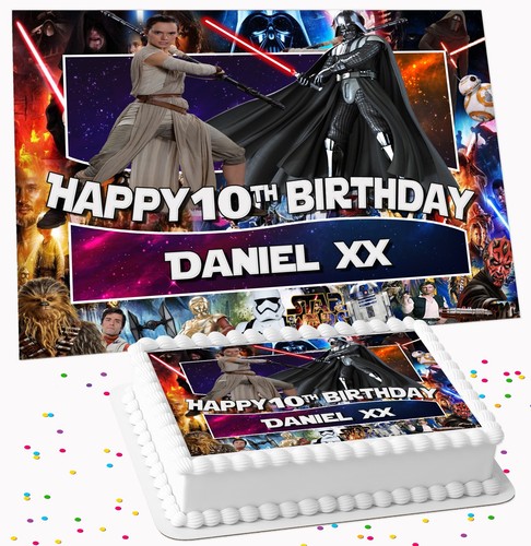 Star wars personalised - star,