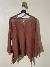 Zuza BART Linen Top Tunic Size S 