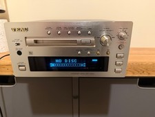 TEAC MD-H300 Minidisc Player and Recorder Champagne Gold - Not Fully Working