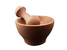 Wooden World - Wooden Mortar