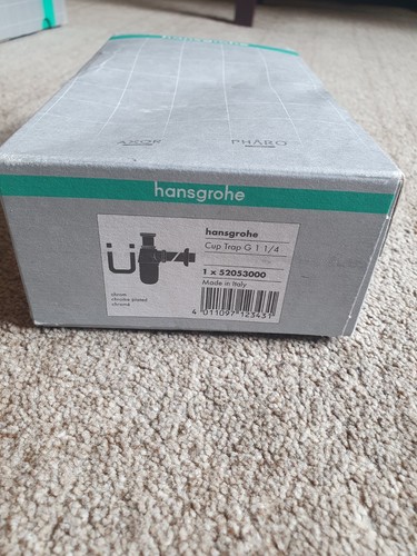 Hansgrohe cup trap chrome - hansgrohe,