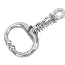 Cattle Nose Ring Metal Stainless Steel Cow Nose Pliers Spring Type Cattle Nose