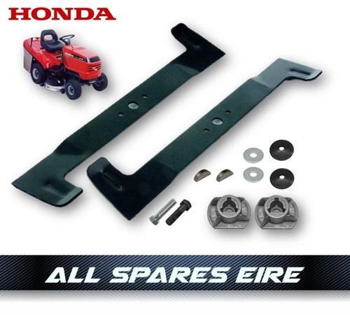 Honda ride lawnmower - on,