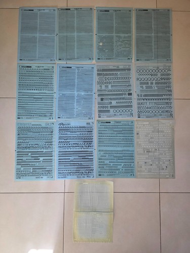 Letraset transfer black - letraset,