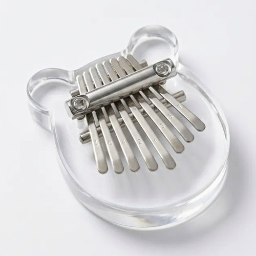 Clear bear shape acrylic - bear,