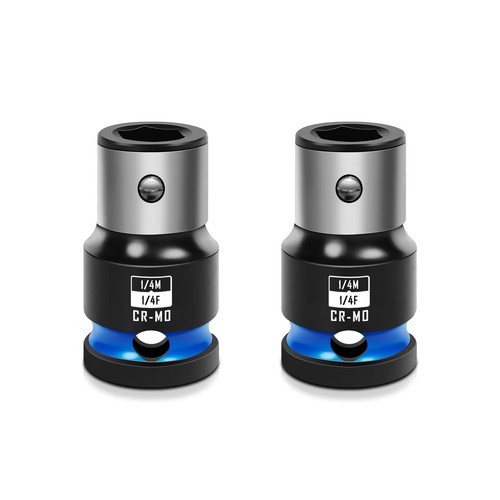 2pcs impact bit - holders, 1/4