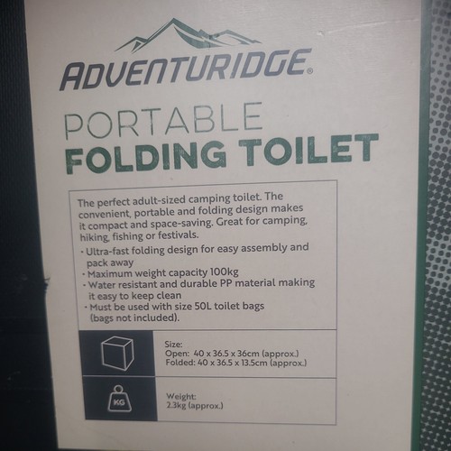 Grey portable foldable - grey, toilet