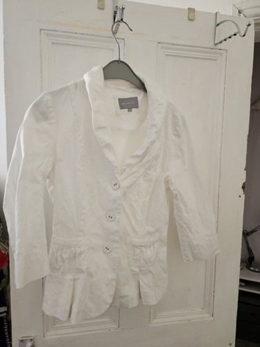 Per una white jacket - una,