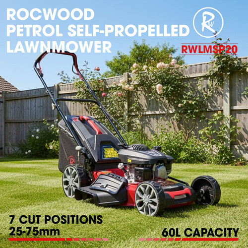 Petrol lawnmower self - petrol,