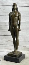 Hot Cast Bronze Greek Kouros