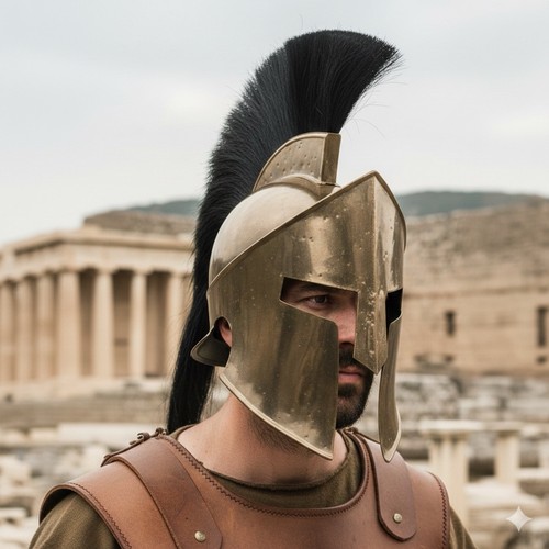 Medieval armour king leonidas - king,