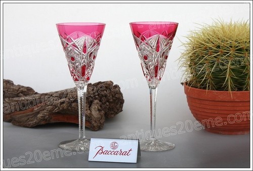 Set baccarat crystal - 2,