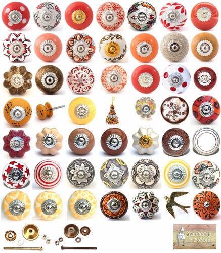 Red brown gold - , ceramic