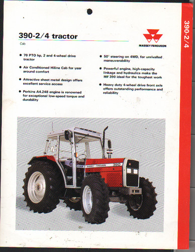 Massey ferguson 390 70hp - massey,