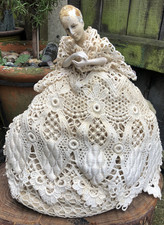 Antique Victorian half doll