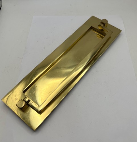 Vintage solid brass - vintage, letterbox
