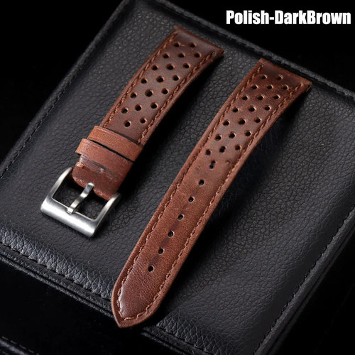 Genuine leather watch strap - genuine,