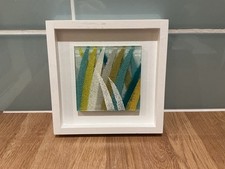 Fused Glass Wall Art - Blue