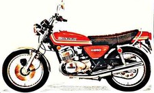 A4 Photo Motorbike Kawasaki