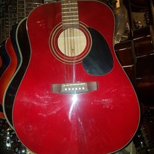 2001 CORT STEEL STRING ACOUSTIC - RED
