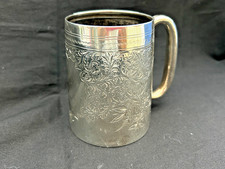 STUNNING SOLID SILVER 3/4 pint