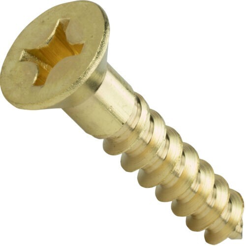Solid brass phillips - #10,