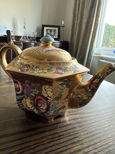Sadler teapot gold - sadler,