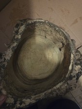 Small Bird Bath With 2 Birds On Latex Rubber Mould