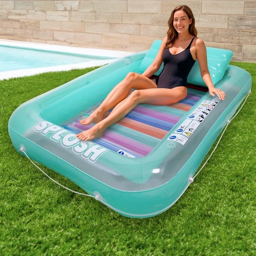 Inflatable pool bed lounger - inflatable,