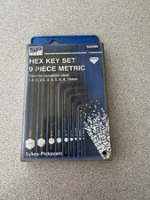 sykes pickavant hex key set 9