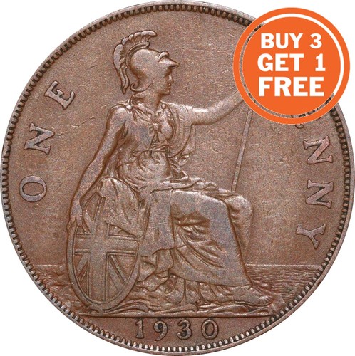 Penny george coin - george, of