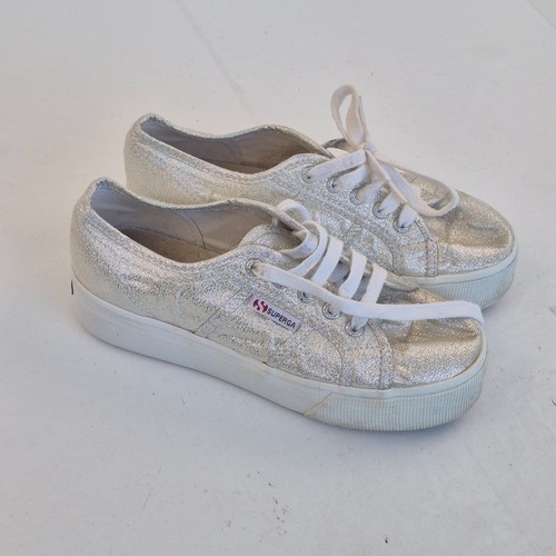 Superga trainers silver - trainers,