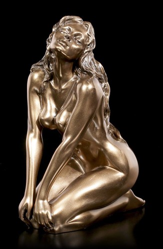 Female nude figure sitting - nude,
