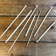 Vintage Carved Crochet Tools Assorted