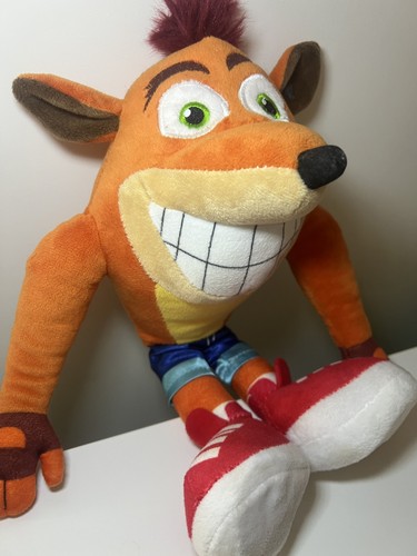 Crash bandicoot plush - crash, 12”
