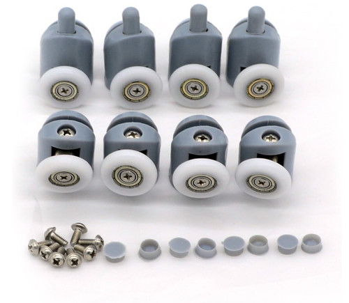 Shower door rollers set - door,