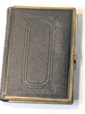 Antique 1869 Holy Bible Gilt