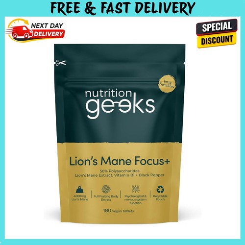 Lions mane supplement - lions, 4000mg